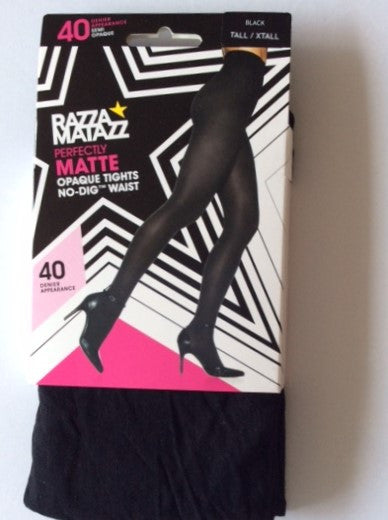 Razzamatazz Perfectly Matte Opaque Tights with No-Dig Waist